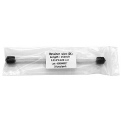 US 10Pcs Dental Orthodontic Flat Strand Lingual Retainer Wire .010″x.028″ 150mm