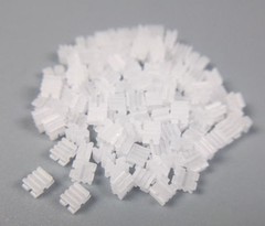 100Pcs Dental Orthodontic Brackets Ceramic Metal Bracket Mini Roth Hooks 022