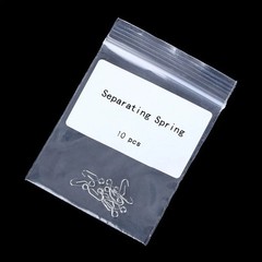 10 Pcs Dental Lab Orthodontic Separating Spring Self-Locking Separate Band 0.5mm