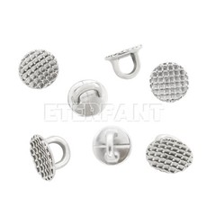 10PCs ETERFANT Dental Ortho Lingual Button Bondable MIM Direct Eyelet Round Base