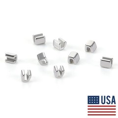 10Pc Dental Steel Tungsten Carbide Burs FG 4 Round type for High Speed Handpiece