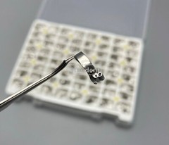Dental Orthodontic 1st Molar Bands Weld Buccal tubes MBT Roth 022 U2/L1 #34-41+