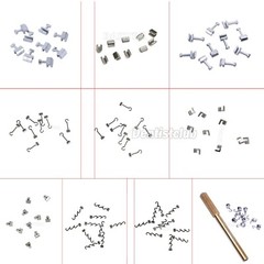 AZDENT Dental Orthodontic Crimpable Hooks Short/Long/Stops/Left/Right/Cross Type