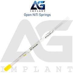 Open Coil NiTi Steel 3 Spring Brackets Archwire Dental Orthodontic 178mm