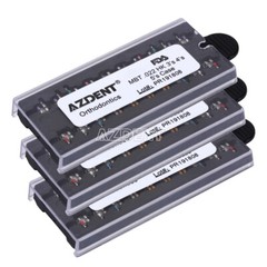 AZDENT Dental Orthodontics MIM Metal Brackets Braces Mini Roth MBT 022 AZDENT