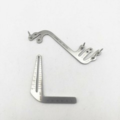1Kit Tooth Measuring Ruler Tool Dental Implant Guide set Calipers Bone Ridge S+L