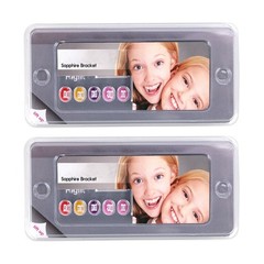 Dental Ortho Monocrystalline Sapphire Ceramic Brackets Roth/MBT .022 hooks 345