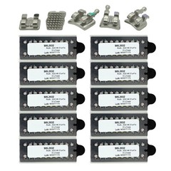 US Dental Orthodontic Metal Brackets MIM Mini Braces Roth MBT 018 022 345 Hooks