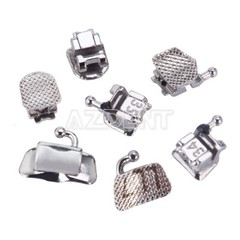 Dental Orthodontic Self-Ligating Brackets Ceramic Braces Roth MBT 022 Hooks 345