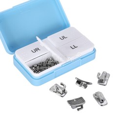 50Sets AZDENT Dental Orthodontic Buccal Tube 1st 2nd Molar Tube Roth MBT 022/018