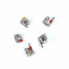 Dental Supply Mini Roth Orthodontic Brackets 10 Kits, 0.022″ Slot with Hooks