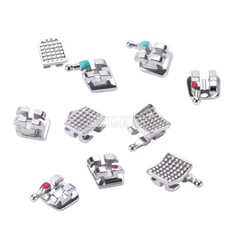 AZDENT Dental Orthodontic Brackets Braces/Super Elastic Niti Ovoid Arch Wires