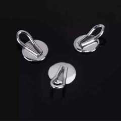 50 Pcs Dental Orthodontic Caplin Hook Traction Hook 3mm Diameter Round Bondable