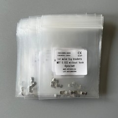20Sets Dental Orthodontic 1st Molar Wide Big Brackets MBT 022 Without hooks