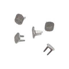 100 Pcs Dental Orthodontics Tongue Tamers Mini Spur Educador Lingual Mesh Base