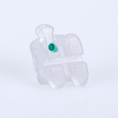5 Pack AZDENT Dental Orthodontic Ceramic Bracket Braces Roth .022 Hooks 3 4 5