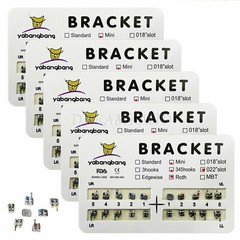 10x Dental Orthodontic Braces Bracket Mini Roth 0.22″Slot 345 Hooks roth #2 u