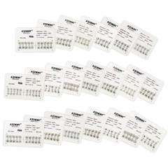 50x Dental Orthodontic Brackets Braces Mini/Standard Roth 022/018 Hooks 3/345