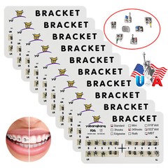Dental Orthodontics Brackets Braces /Supper Elastic Niti Round Arch Wires pa