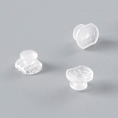 10 Pcs/Pack Dental Ortho Ceramic Clear Lingual Button Bondable Rectangular Base