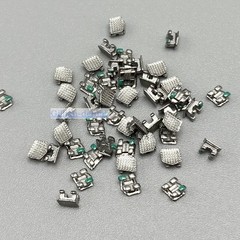 100 Pcs Dental Orthodontic Metal Brackets Mini Roth 022 345 Hooks Braces In Bulk