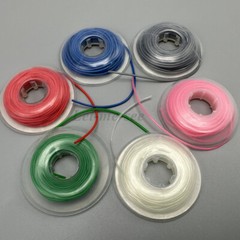 Archwire Sleeve Dental Orthodontic Elastic Protective Tube Wires Bracket 6Colors