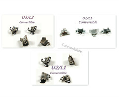 Dental Orthodontic Convertible Buccal Tubes 1st Molar Double Tube Roth/MBT 022