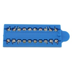 Orthodontic Brackets Dental Metal Braces MIM Mini Twin MBT Roth 022 345 Hook 5-5