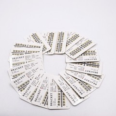 Dental Orthodontic Brackets Braces Mini Standard Edgewise Roth MBT 018 022 Hook
