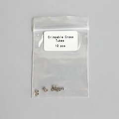10 Pcs/Pack Dental Spiral Orthodontic Stainless Steel Crimpable Hooks Cross Tube