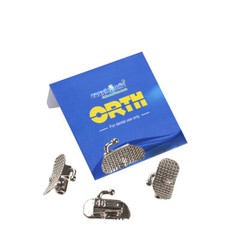 40Pcs Dental Orthodontic Buccal Tube Roth/MBT.022 1&2 Non-Covertible Molar Tubes