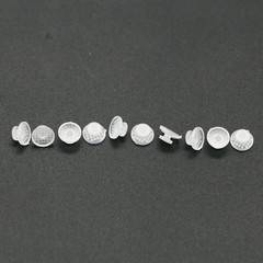 Dental Lingual Button Ceramic Clear Invisable Retainer Aligner Bondable Round