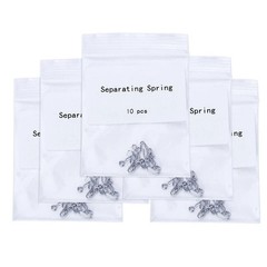 10 Pcs Dental Lab Orthodontic Separating Spring Self-Locking Separate Band 0.5mm