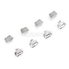 Tubos bucales ortodoncia dental Roth MBT 022/018 1er/2do Monobloque/Base Malla