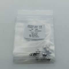 10Set Dental Orthodontic Cov Bondable Buccal Tubes 1st Roth 022 U2/L1 Molar Mesh