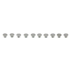 Dental Orthodontic Metal Ceramic Cleat Lingual Button Hinges Traction Hook Turbo