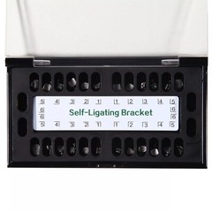 5 packs Dental Self-ligating Metal Brackets Bracket Roth 0.022 345 Hooks u