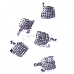 AZDENT Dental Orthodontic Brackets Braces Metal Mini Roth/MBT.022 Hook 3 4 5 USA