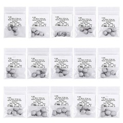 Dental 1st Molar Bands 29-43# Prewelded Conve Roth.022 U2/L1 Buccal Tubes