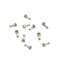 10Packs Dental Orthodontic Long/Short/Left/Right/Cross/Stops Crimpable Hooks