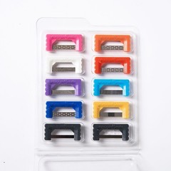 10Pks Dental Self-ligating Braces Roth/MBT 022 345Hook Orthodontic Metal Bracket
