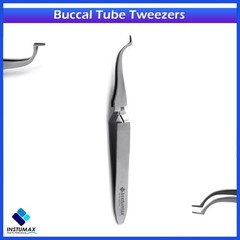 Orthodontic Tweezer Set – Slim Tip Buccal Tube & Bracket Holder 3Pcs