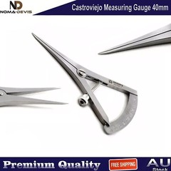 Castroviejo Caliper 40mm Bone Measuring Gauge Surgical Implant Instruments CE