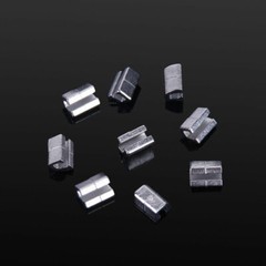 100 Pcs Dental Orthodontic Crimpable Hook Stops Type Stainless Steel