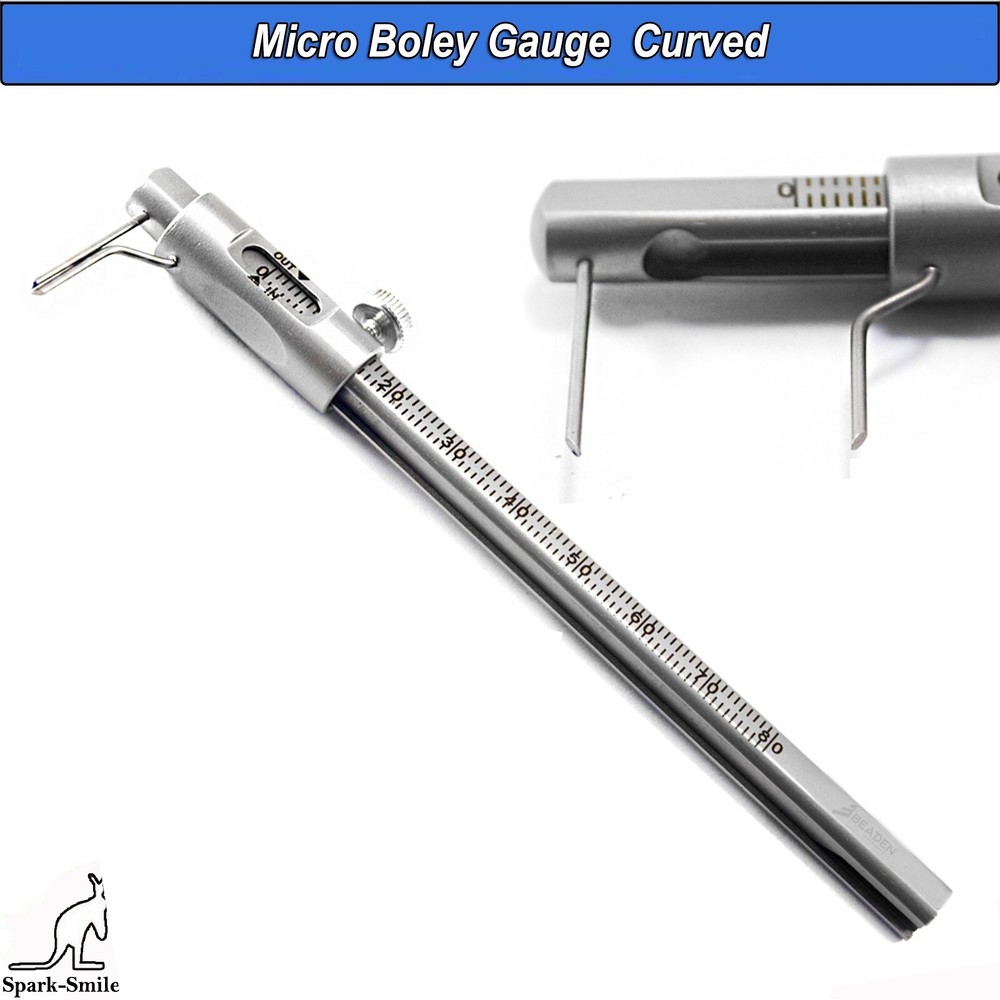Dental Micro Boley Gauge Material Teeth Size Measuring Premium Instruments CE