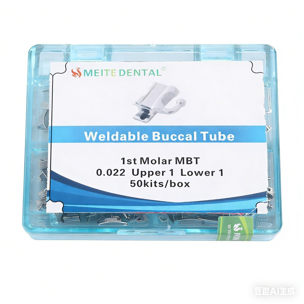 Dental Orthodontic Roth MBT 022 Buccal Tubes Weldable No-Conv Conv For 1st molar