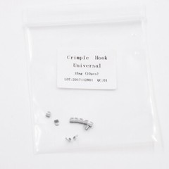 10 Bag Dental High Quality Sliding Crimpable Hooks Long Anchorage System Sliding
