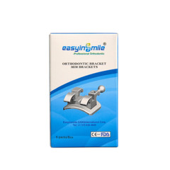 30Pack Orthodontic Brackets Dental Mini Metal Braces Roth/MBT .022” Hooks 3/345