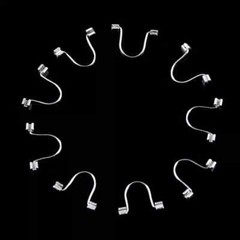 10Pcs/Bag Dental Orthodontic Anterior Univerisal Tooth Torque Rectangular Spring