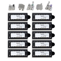 Dental Orthodontic Mini Brackets Metal Braces Roth MBT 018 022 Mini Brace 345 WH